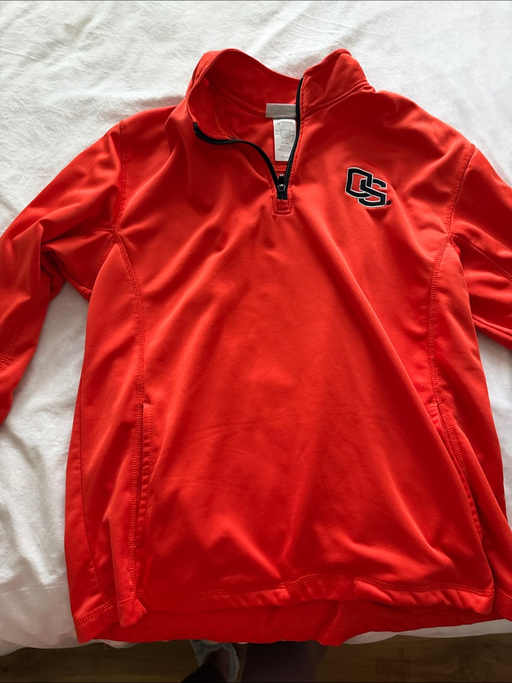OSU Orange Quarter-Zip Pullover